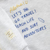 MNG Aloha Lets Travel Grey Sweatshirt 3366