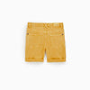 ZR Mustard Cotton Shorts 1390