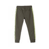 L&S Don't Care Side Tape Terry Green Trouser 3658
