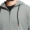 DVS Men's Grey Zipper With Hoodies