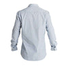 QS Mens New Everyday Mini Motif Dark Denim Long Sleeve shirt