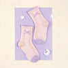 CRM Unicorn Pink & Purple 3 Piece Socks Set 9271