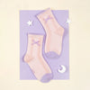 CRM Unicorn Pink & Purple 3 Piece Socks Set 9271