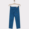 SM  Back Pocket Embroidery Teal Cotton Pant