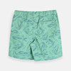 CRT Alligator Sea Green Cotton Shorts 4007