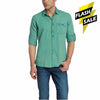 LC WC Thin Light Green Casual Shirt 8851