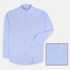 OXN Random White Lines Light Blue Casual Shirt 4184