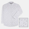 OXN Soft Patel White Casual Shirt 4188