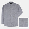 OXN Texture Grey Casual Shirt 4194