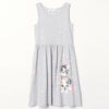 H&M Grey Frock With Cat & Stars