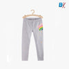 51015 Big Rainbow Print Grey Legging 4388