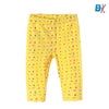 51015 Beach Objects Yellow Capri Legging 4407