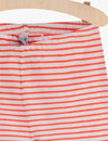 LS Ship Print Red & White Stripes Capri 4413