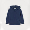 ZR Grow Flow Tag Navy Blue Zipper Hoodie 9870