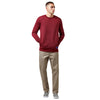 SPF Red Sweat Shirt With Zipper Pockets 453