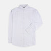 ZR Sleek Grey Box White Casual Shirt 4684