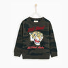 ZR Boys Wild Beast Camouflage Sweatshirt 463