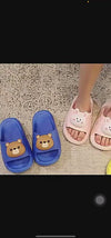 XZM Bear Face Yellow Soft Slippers 9391