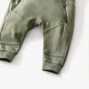 ZR Side Zip Style Bottom Rip Light Green Trouser 3180