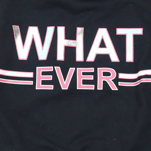 TRN What Ever Foil Design Black Short & Smart Hoodie 2936