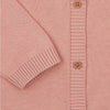 MC Plain Tea Pink Cardigan 7709