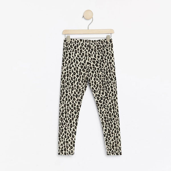 LDX Leopard Print Beige Legging 2822