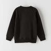 ZR Happy Positive Panel Black Sweatshirt 3365