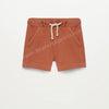 MNG Back & Front Pockets Rust Terry Shorts 8827