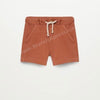 MNG Back & Front Pockets Rust Terry Shorts 8827