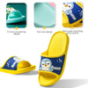 K.Bear Penguin Blue Top Yellow Soft Slippers 4900