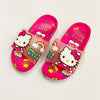 Hello Kitty Rainbow Shocking Pink Slippers 1927