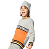 L&S Dont Eat My Skate Board Orange With Grey Sweatshirt 870