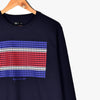 TX Flag Print Navy Blue Sweatshirt 2828