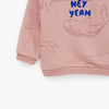 ZR Love To Swim Hey Yeah Tea Pink Sweatshirt 2625