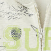TAO Surf 83 Print Off White Zipper Hoodie 2944