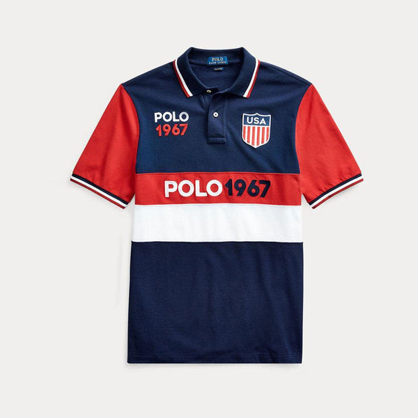 Color Block Red and Blue 1967 Polo 1628 6110