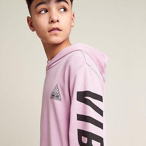 GRG Future Vibes 1993 Lavender Hoodie 3141