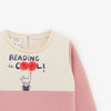ZR Colored Block Reading Is Cool Sweatshirt 940