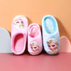 DS Elsa Frozen Blue Warm Slippers 8166