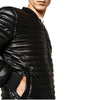 ZR Man Quilted Bomber Jacket Black