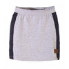 L&S Grey Side Stripe Skirt for Girls