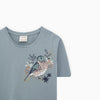 ZR Glitter Sparrow Denim Blue Top