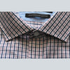 TRG Australian Cotton Casual Shirt White with Blue & Red Check