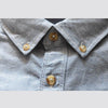 SPF Oxford Comfort Fit Blue Casual Shirt