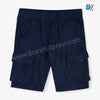 OKD five Pocket Cargo Style Navy Blue Terry Shorts 9441