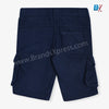 OKD five Pocket Cargo Style Navy Blue Terry Shorts 9441