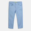 OM Plain Light Blue Girls Cotton Pant 3197