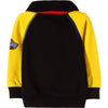 5.10.15 Colorful Black High Neck Sweatshirt 665