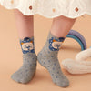 Caramella Unicorn Kitty Light Blue 4 Socks Box 3236
