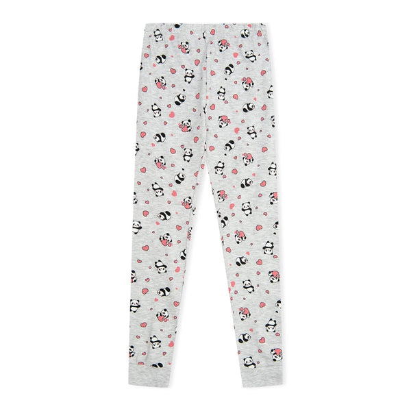 FTR Panda Hearts Light Weight Grey Trouser 4130